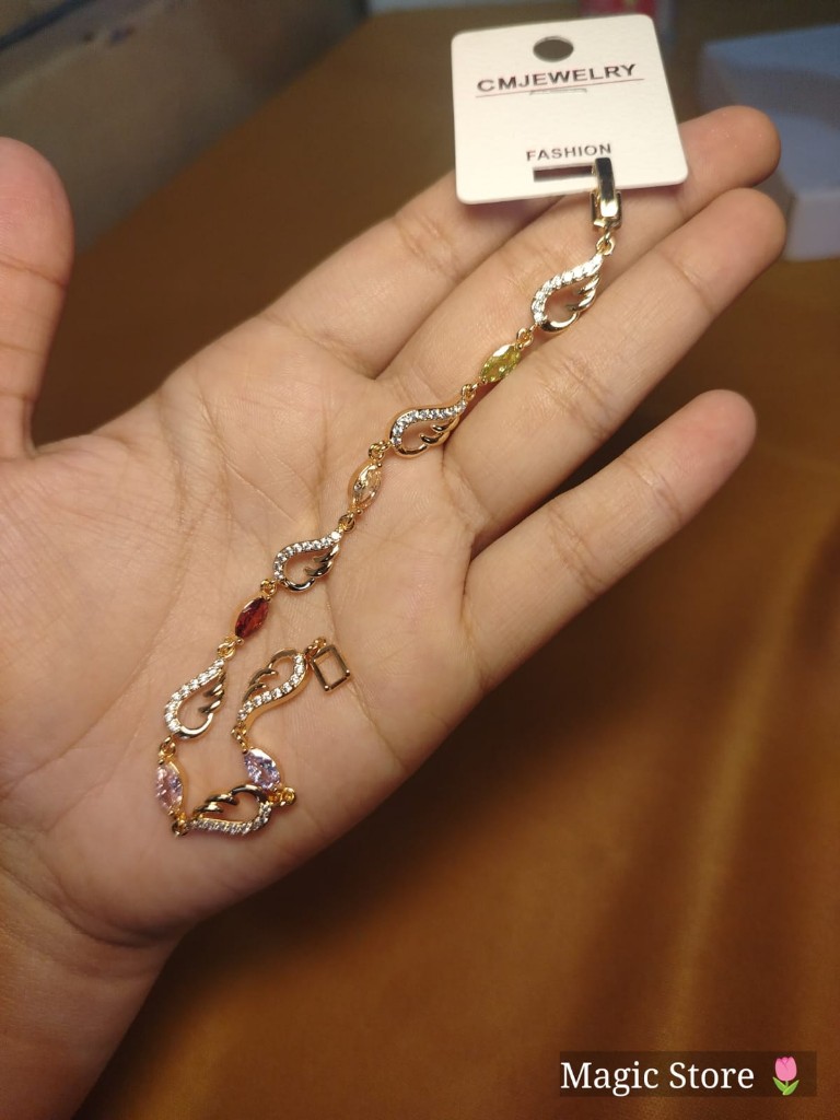 CM Jewelry pulsera dorada