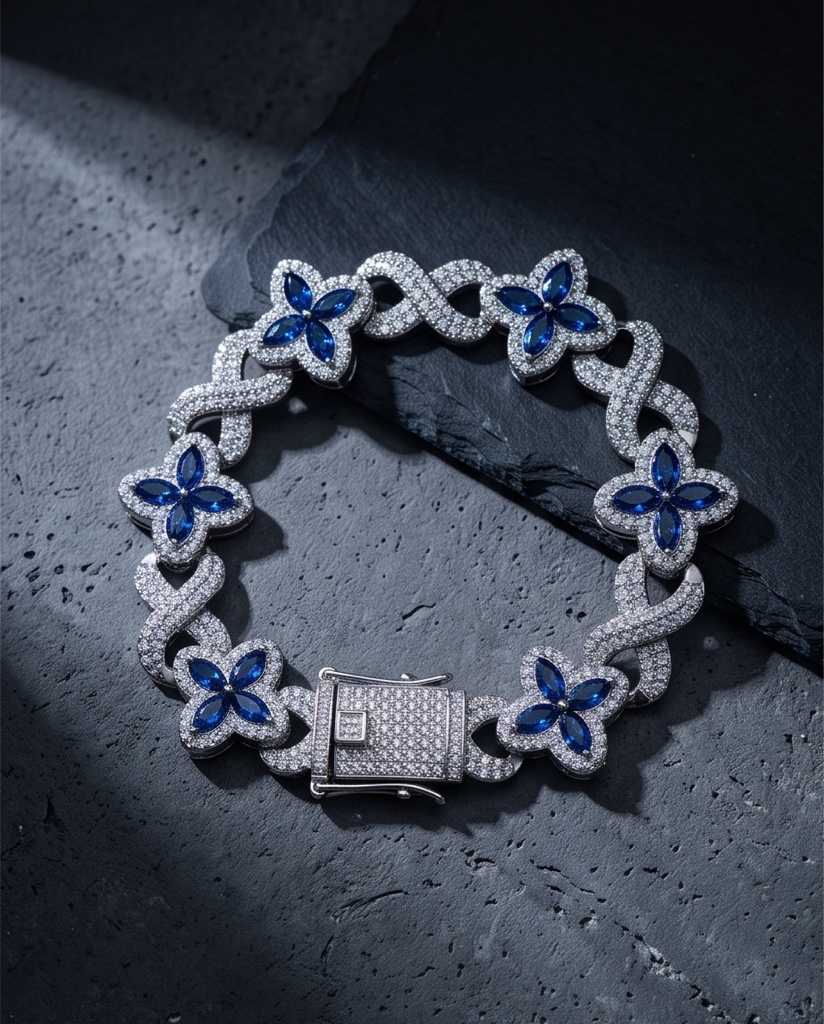 Pulsera Mariposas de Zafiro