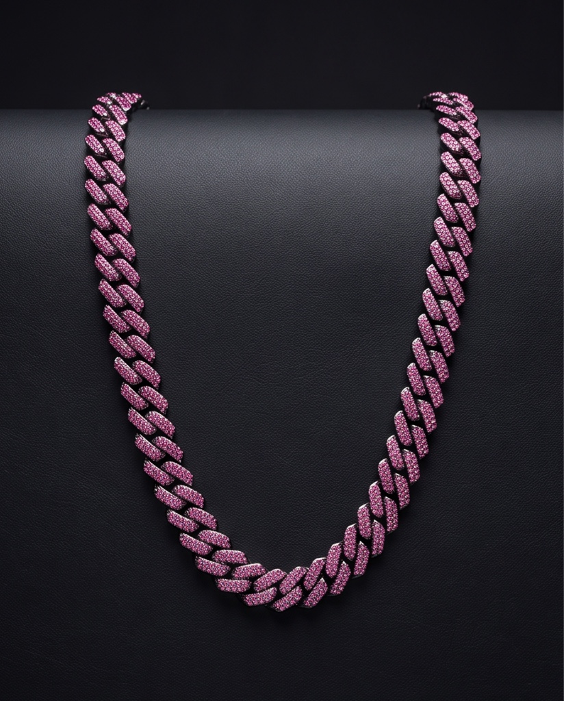 Cadena Cubana Rosa Royale