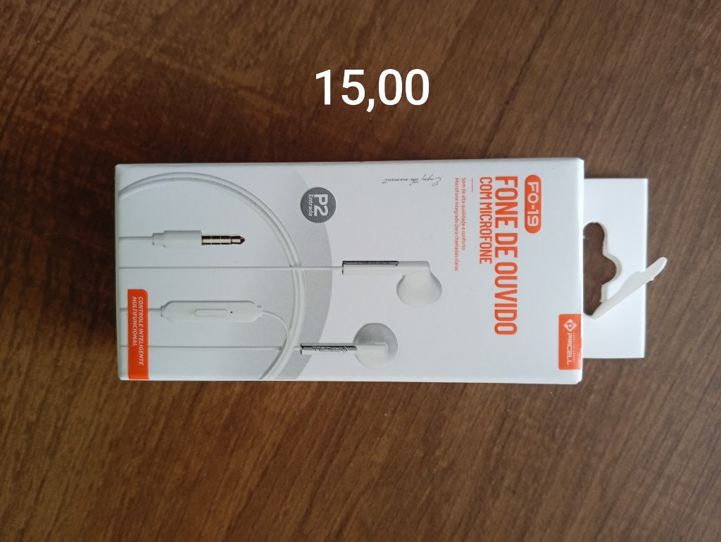 Fo-19 fone de ouvido com microfone
