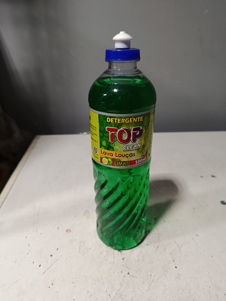 Detergente top limão