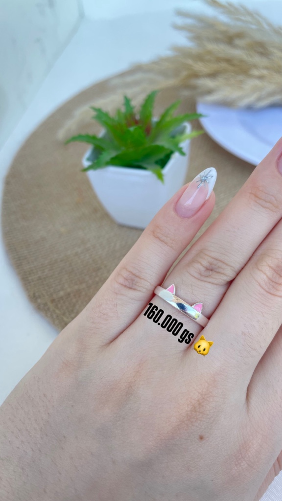 anillo gatito cod0067