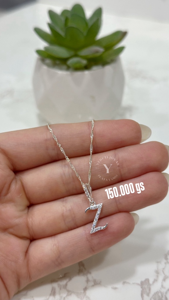 collar inicial Z cod9029
