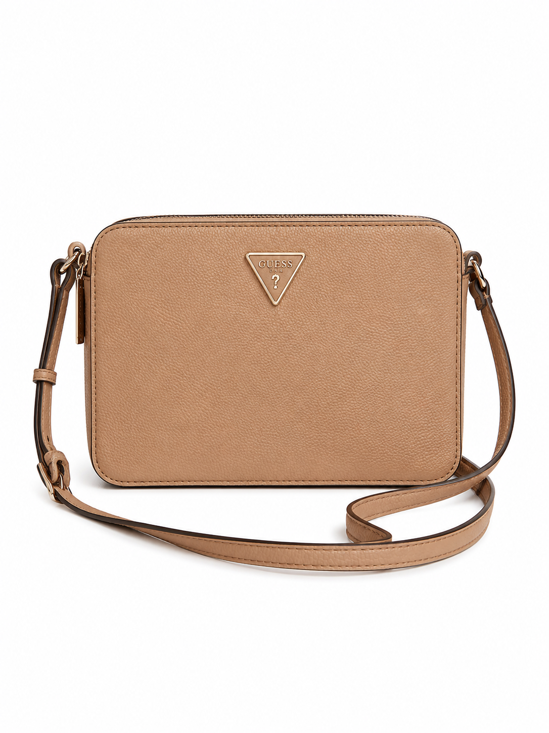 Bolso bandolera Guess beige