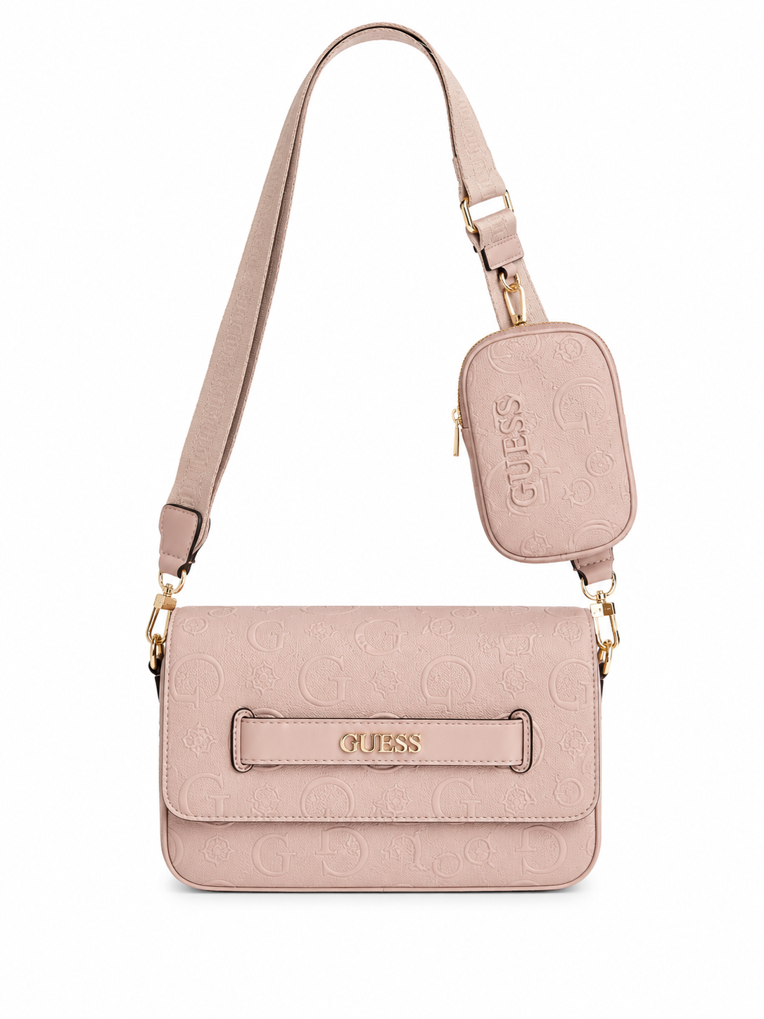 crossbody Guess Camel claro