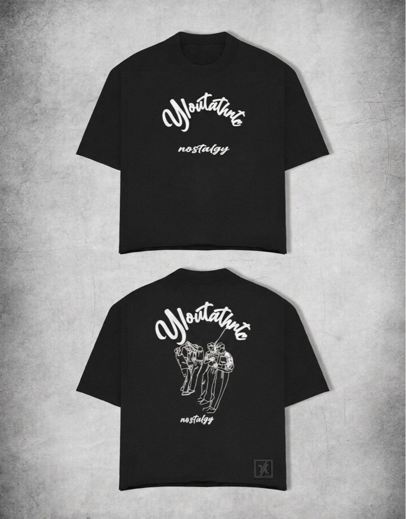 Camiseta y/out negra ref003