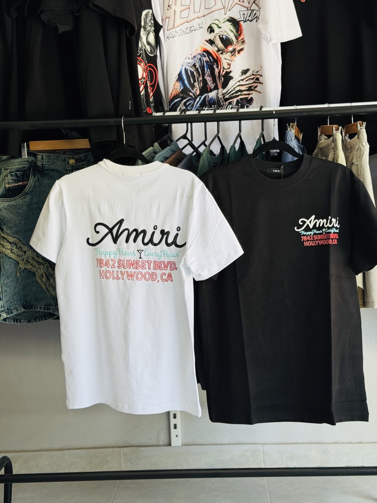 Camiseta Amiri blanco ref003