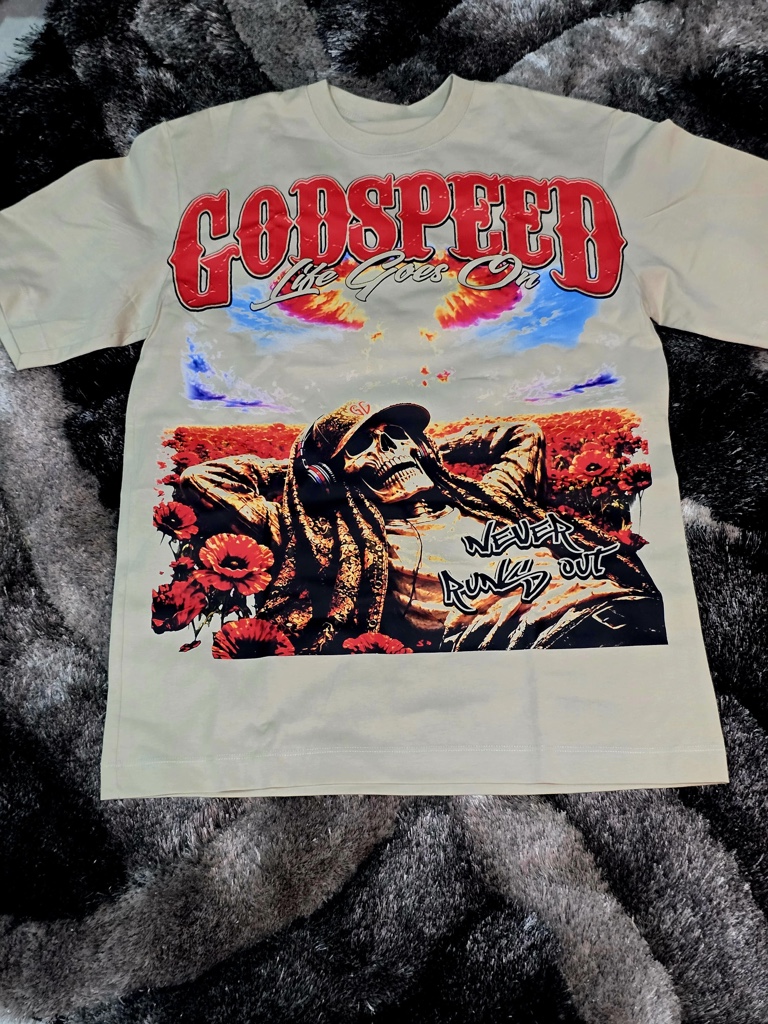 Camiseta Godspeed ref002