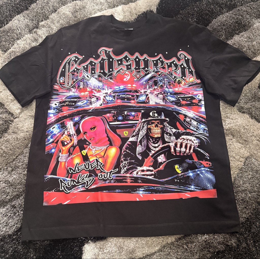 Camiseta  Godspeed   ref002
