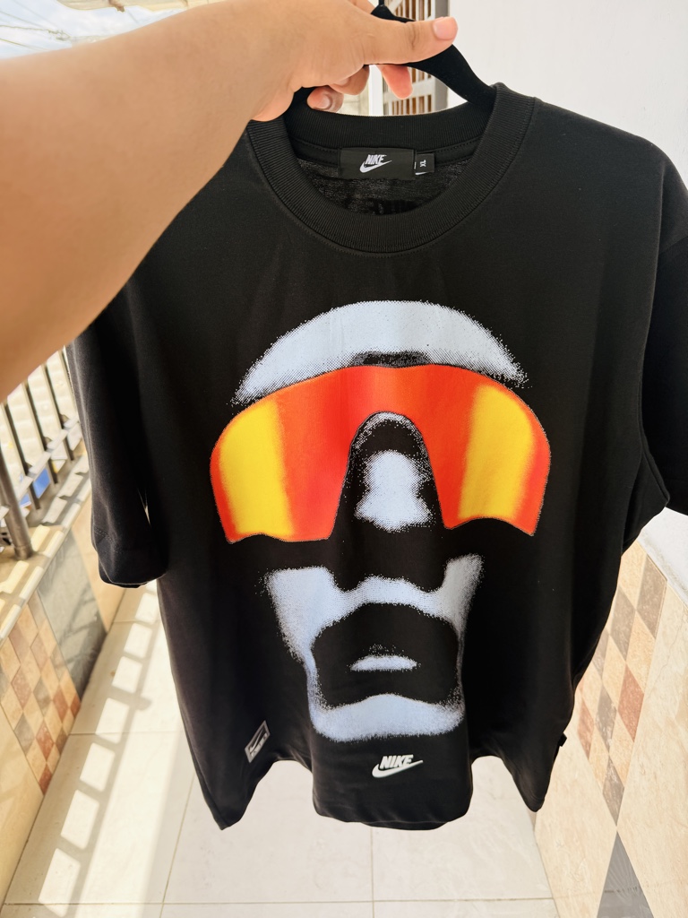 Camiseta nike negra ref003