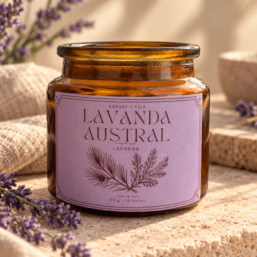 Vela Lavanda Austral-Lavanda
