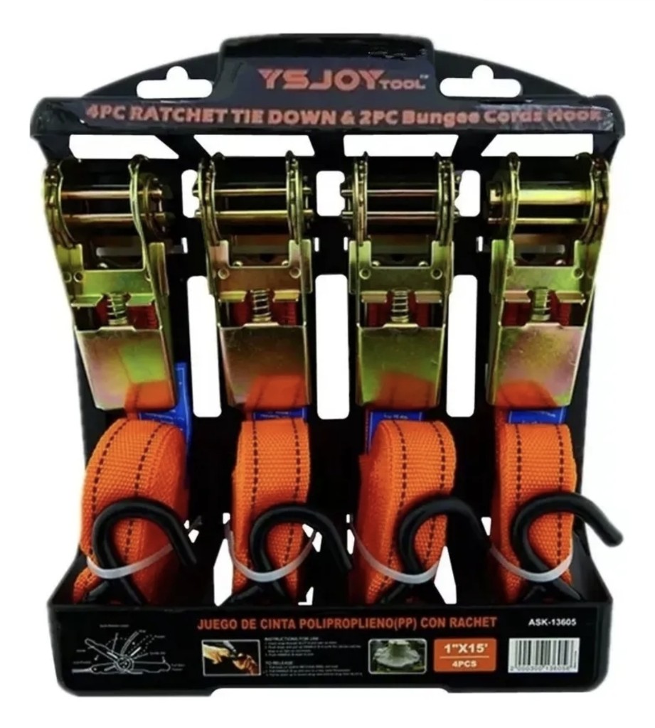 YSJOY kit cinta amarre naranja