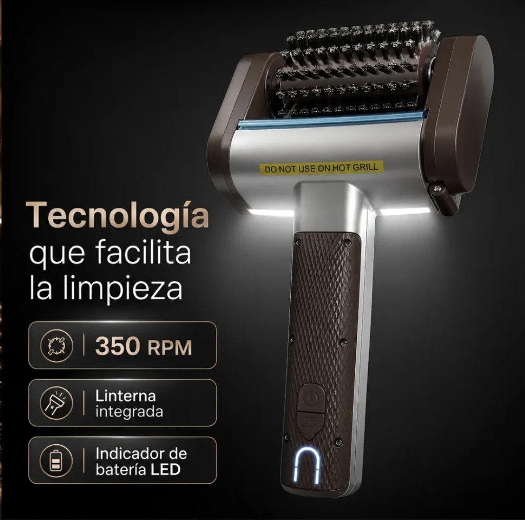 Cepillo eléctrico parrilla