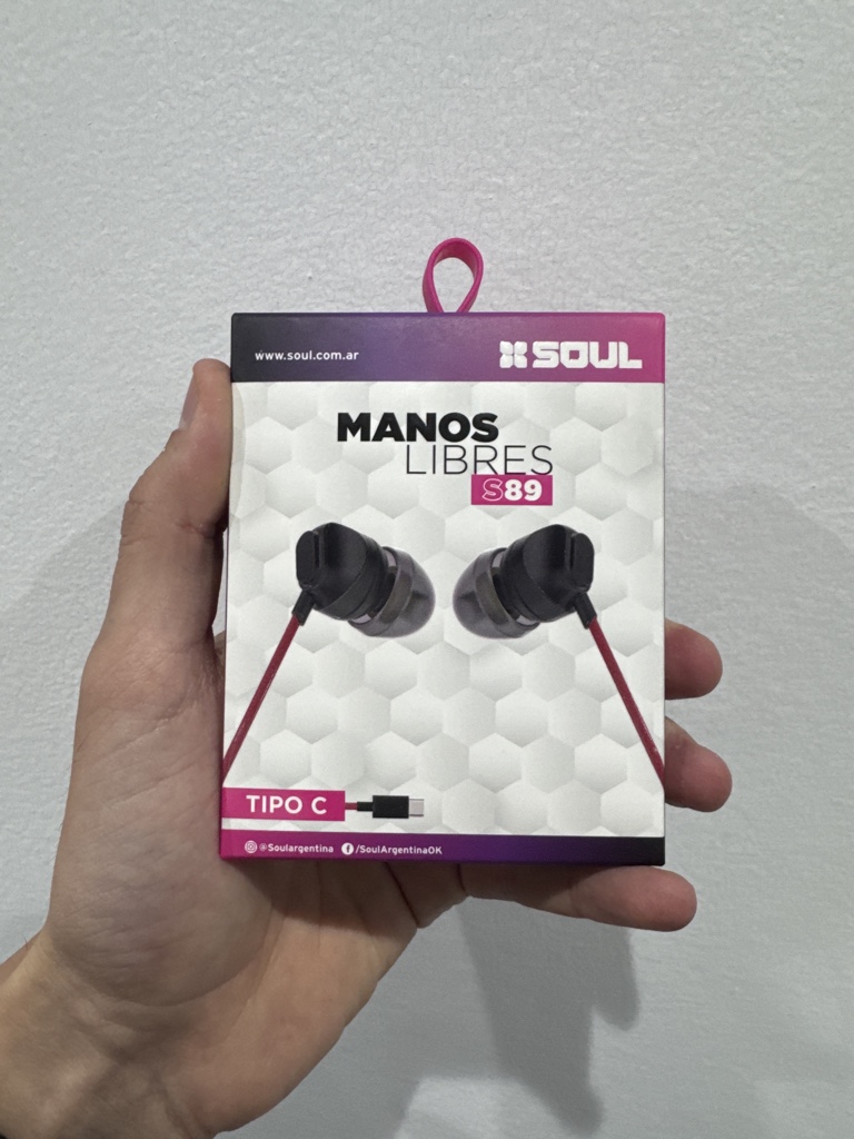 Soul manos libres tipo C negros