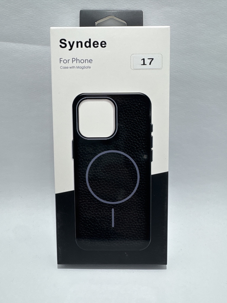 Syndee funda negra MagSafe 17