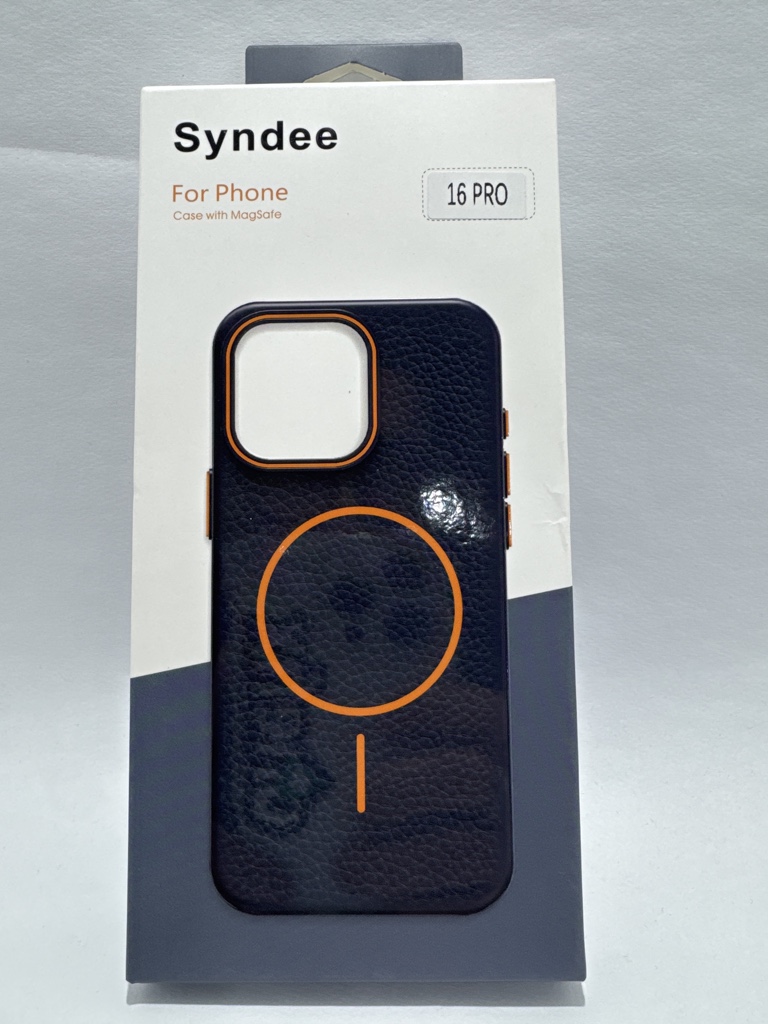 Syndee funda negra iPhone 16 Pro