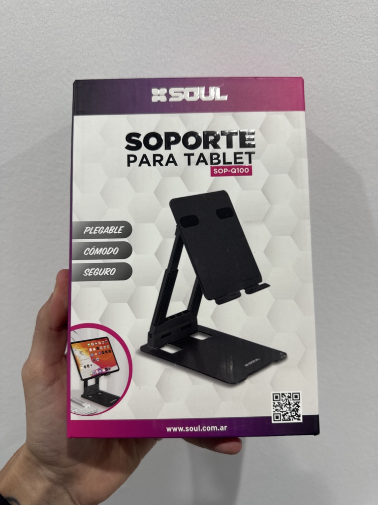 Soul soporte para tablet negro Q100