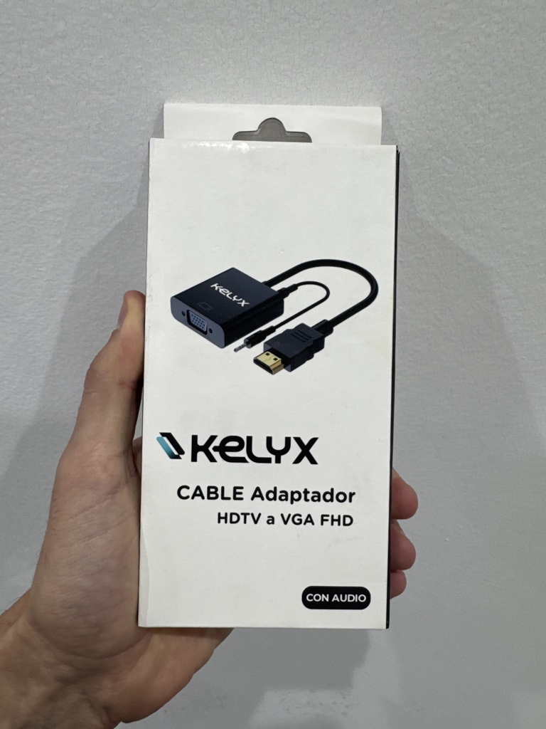 Kelyx adaptador HDMI a VGA con audio