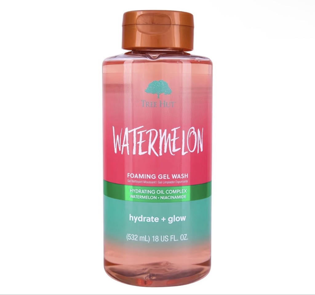 Tree Hut Watermelon gel limpiador