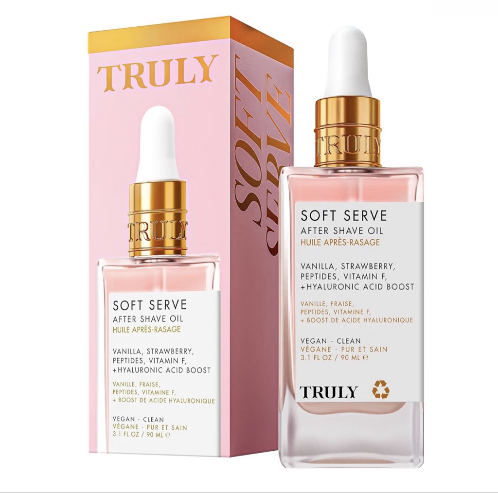 TRULY Soft Serve aceite afeitado