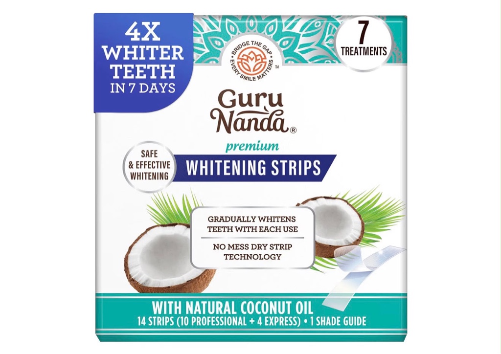 GuruNanda whitening strips coco