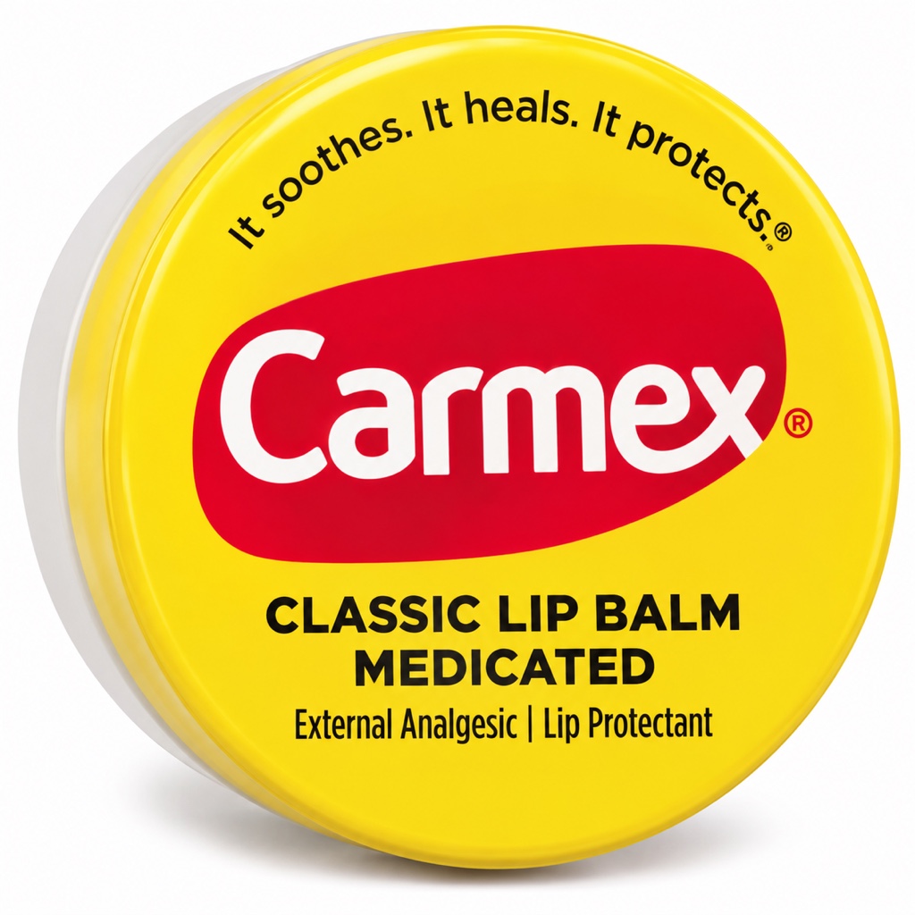 Carmex bálsamo labial amarillo