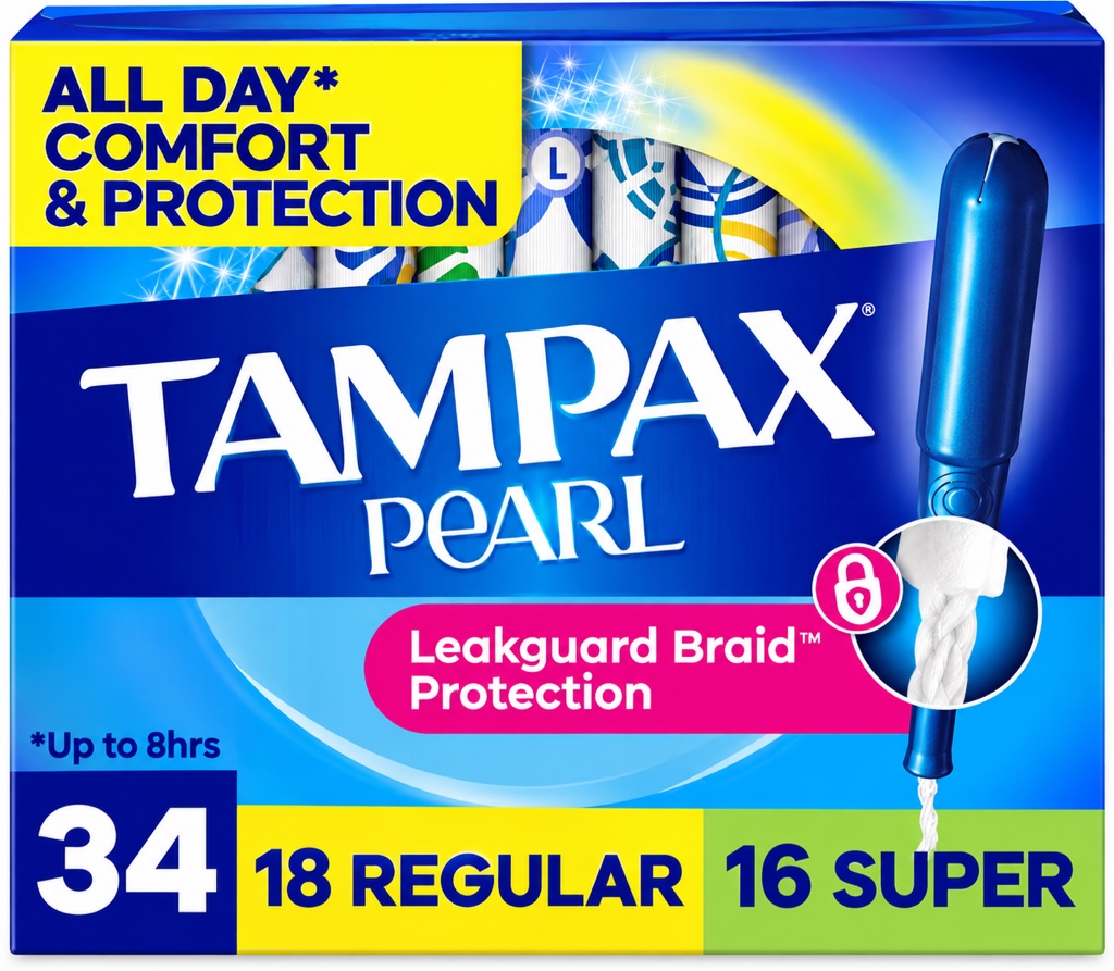 Tampax Pearl tampones 34u