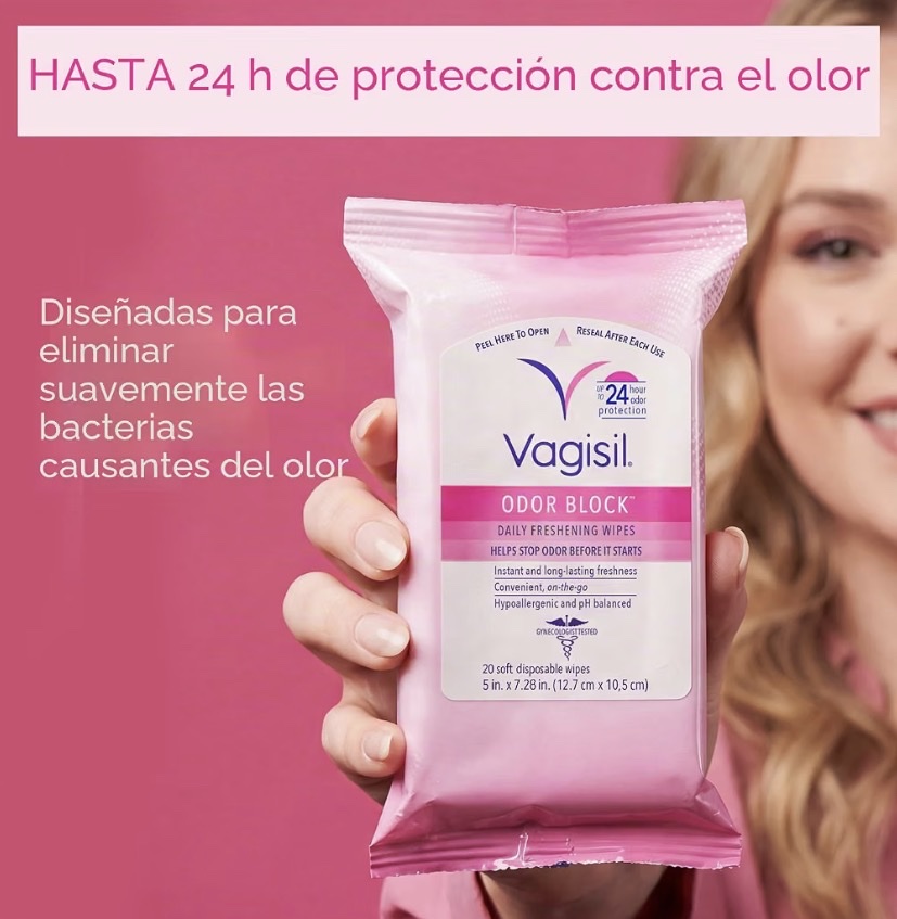 Vagisil toallitas odor block