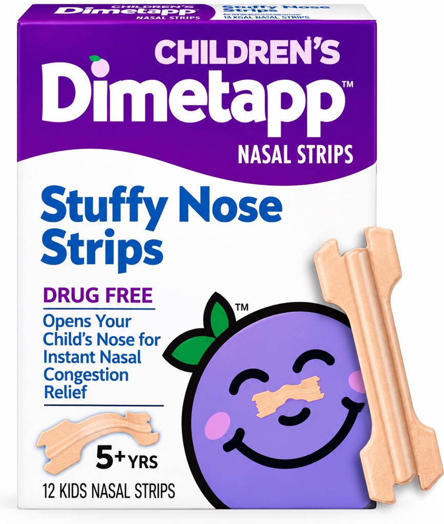 Dimetapp tiras nasales infantiles