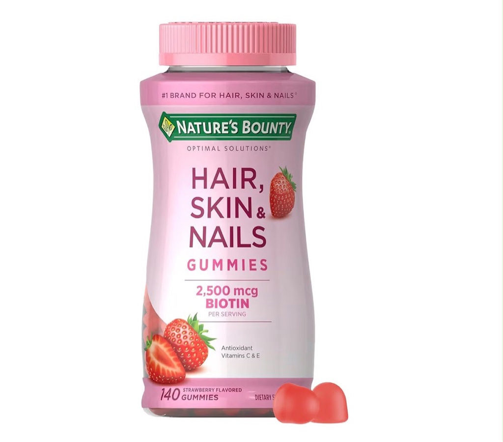 Nature's Bounty gummies rosa