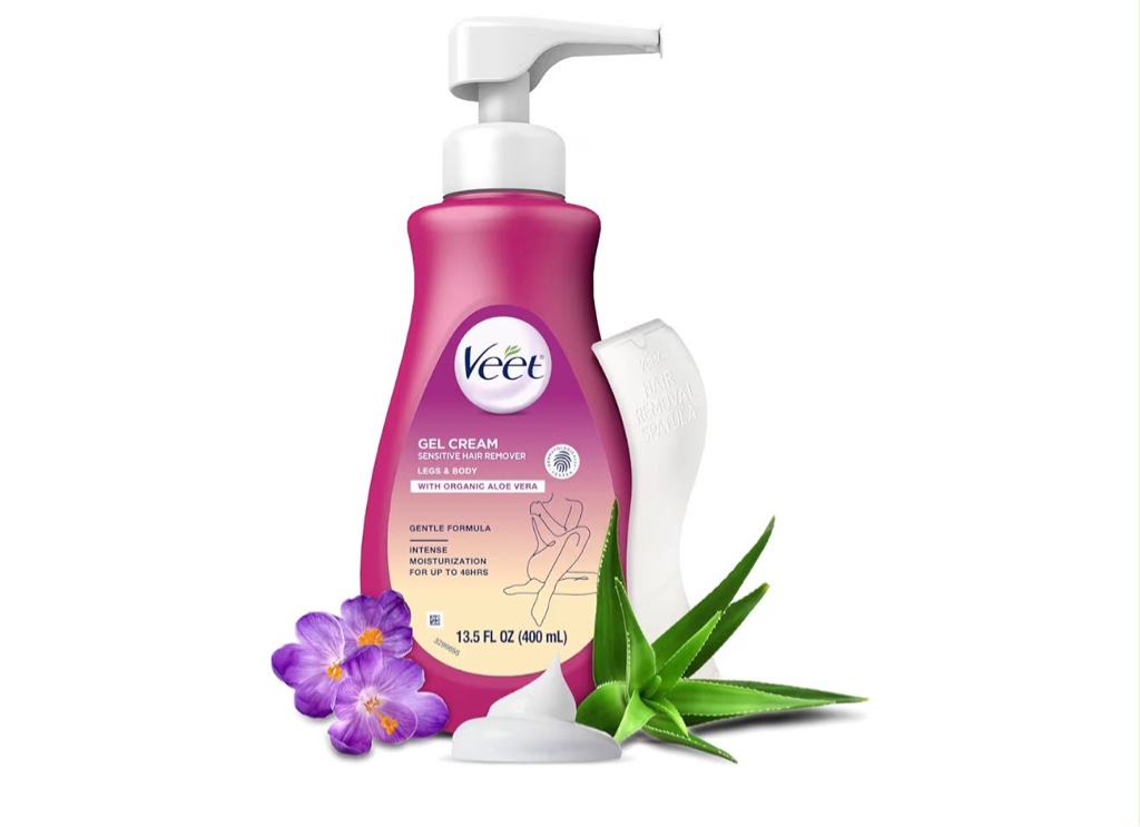 Veet gel crema depilatoria rosa