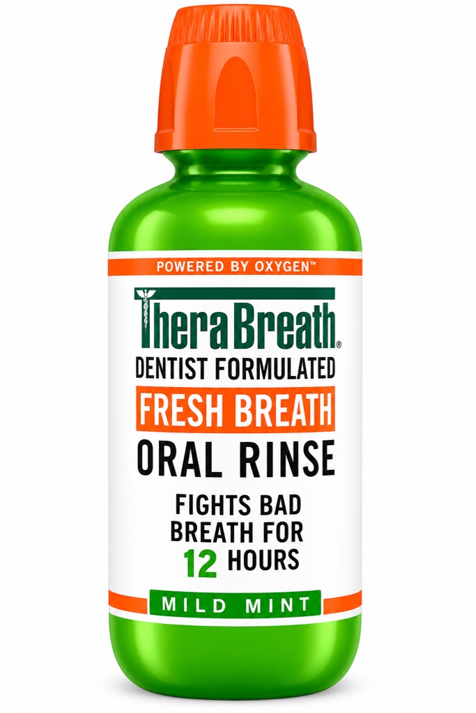 TheraBreath enjuague verde