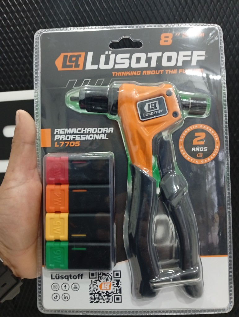 Lusqtoff remachadora profesional L7705