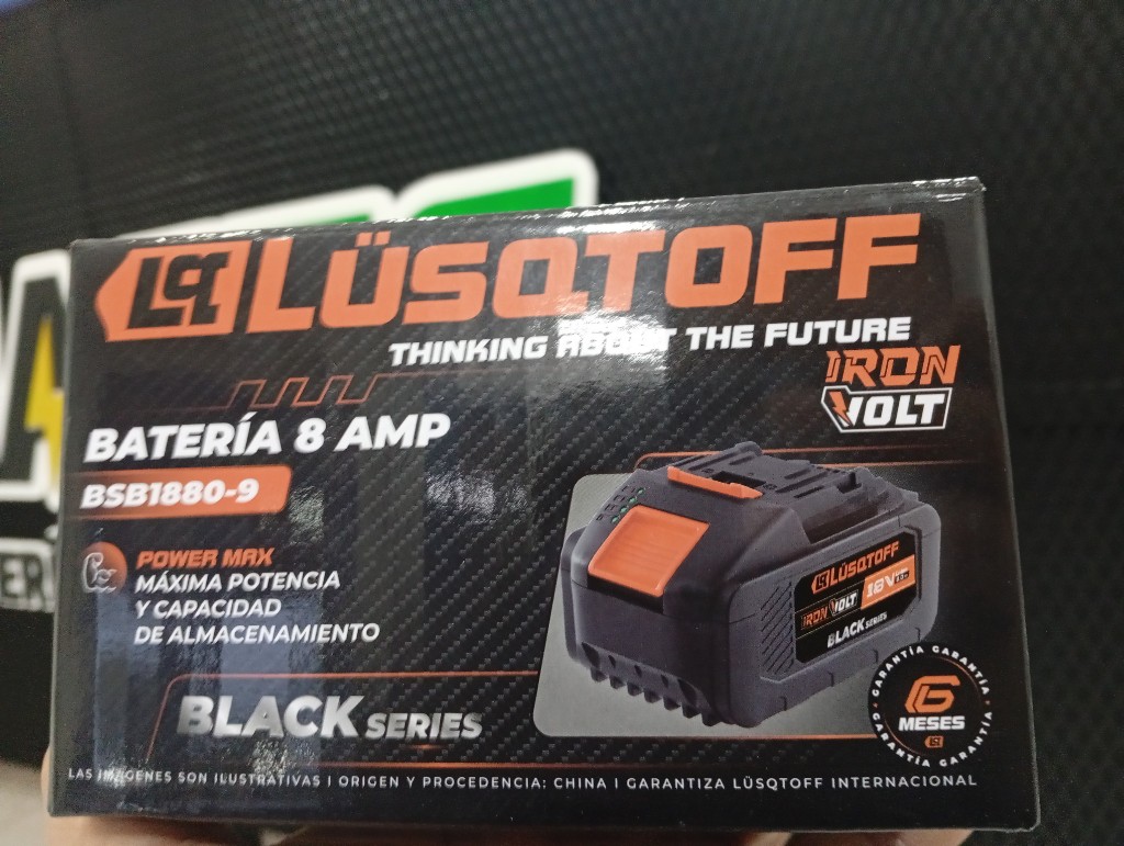 Lüsqtoff bateria 8 AMP