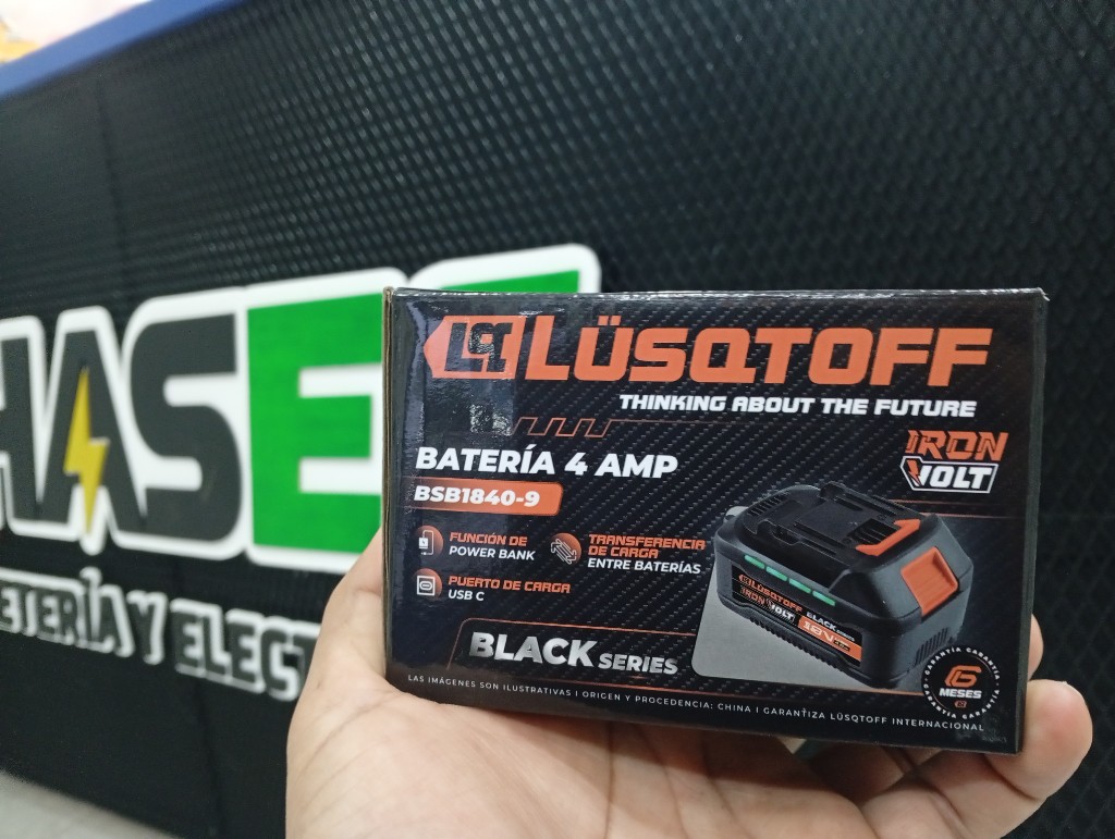 Lusqtoff batería 4 AMP