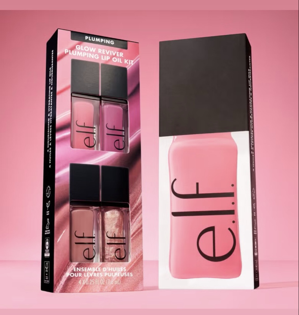 e.l.f. Lip oil kit