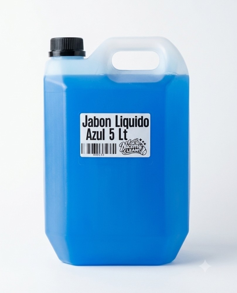 Jabon liquido AZUL 8% 5 Lt