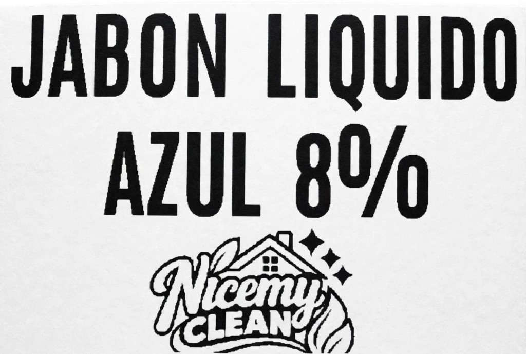 Jabon liquido Azul 8% SUELTO