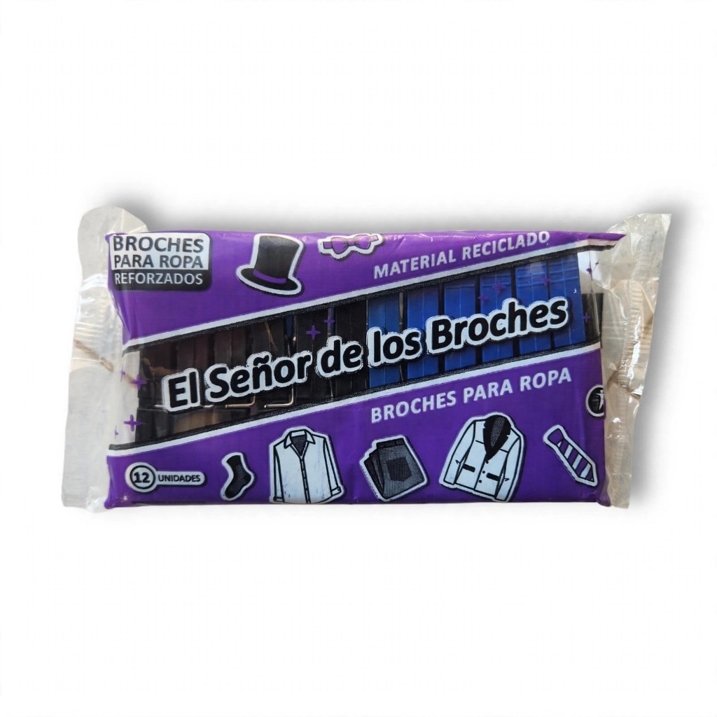 Broches plastico