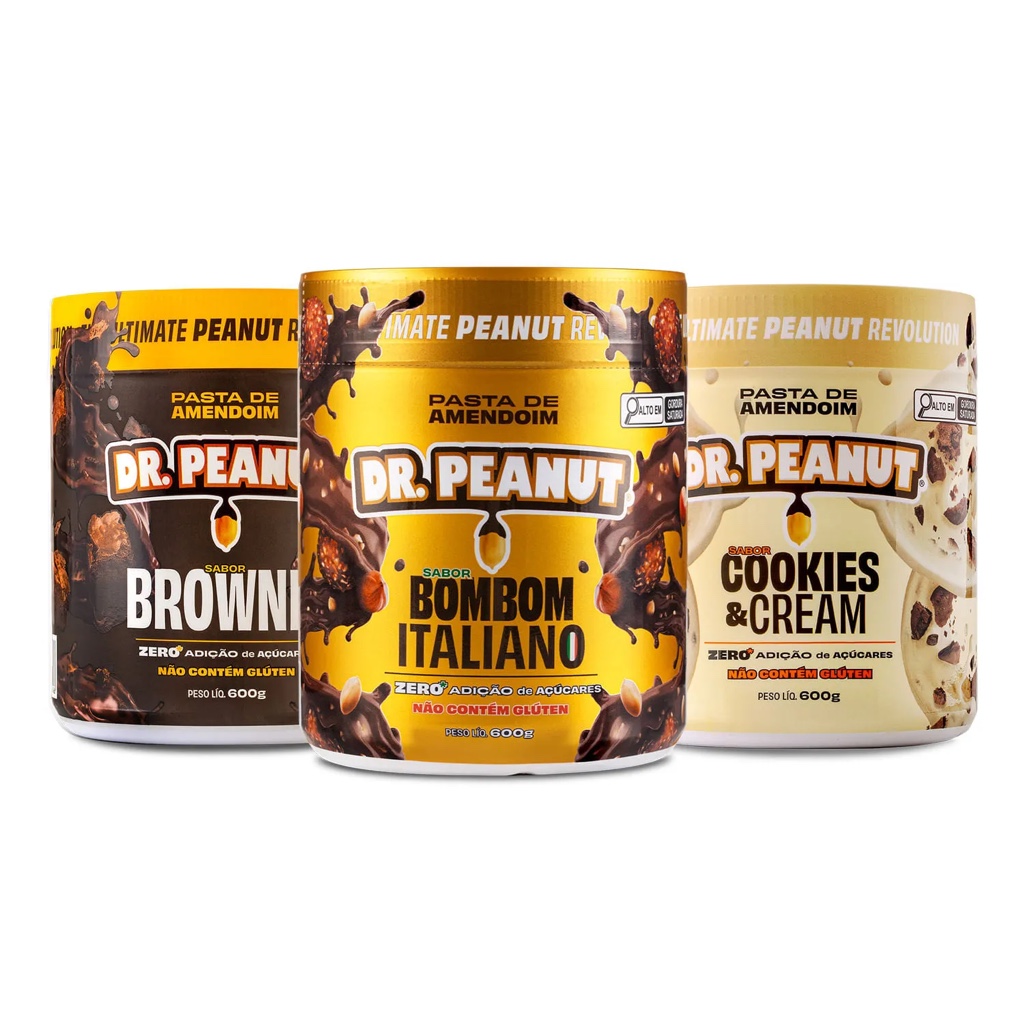 DR PEANUT 600g (Pasta de amendoim)