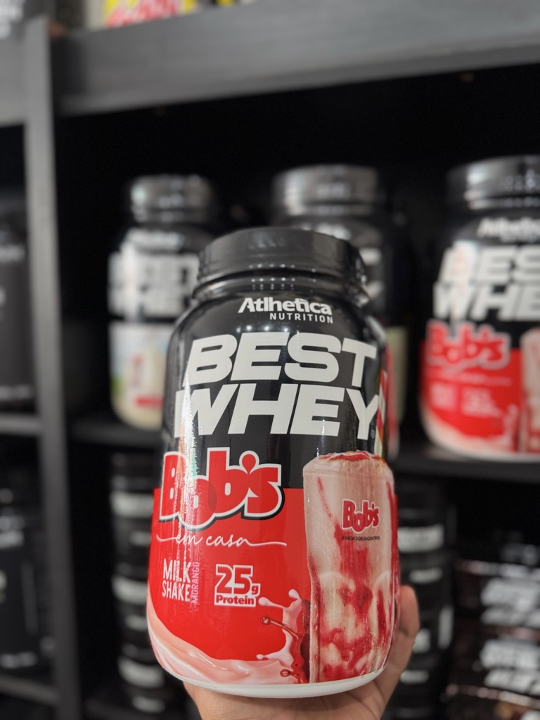 Best 3w milkshake de morango (ATLHETICA)