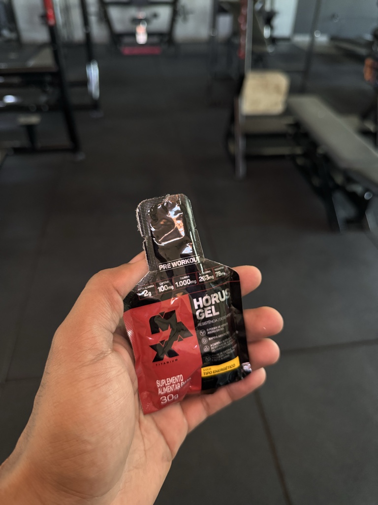 Pré treino gel Horus (MAX TITANIUM)