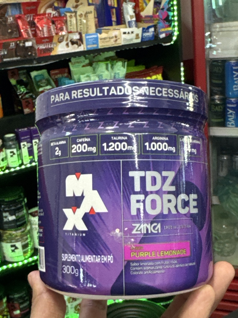 Pré treino TDZ (limonada com uva)