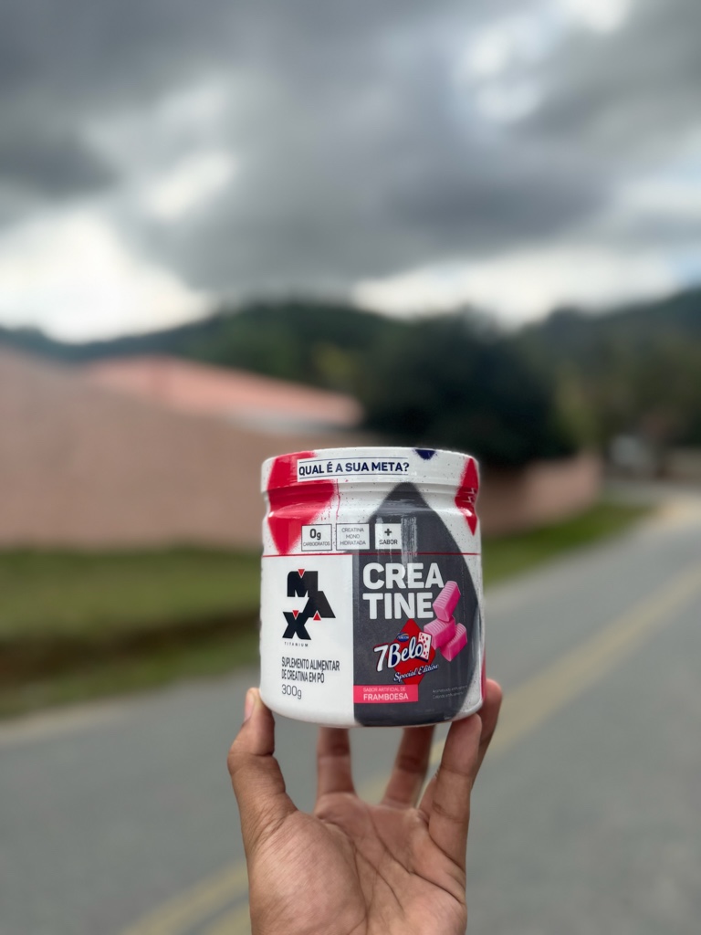 (LANÇAMENTO) Creatina 7belo 300g zero carbo