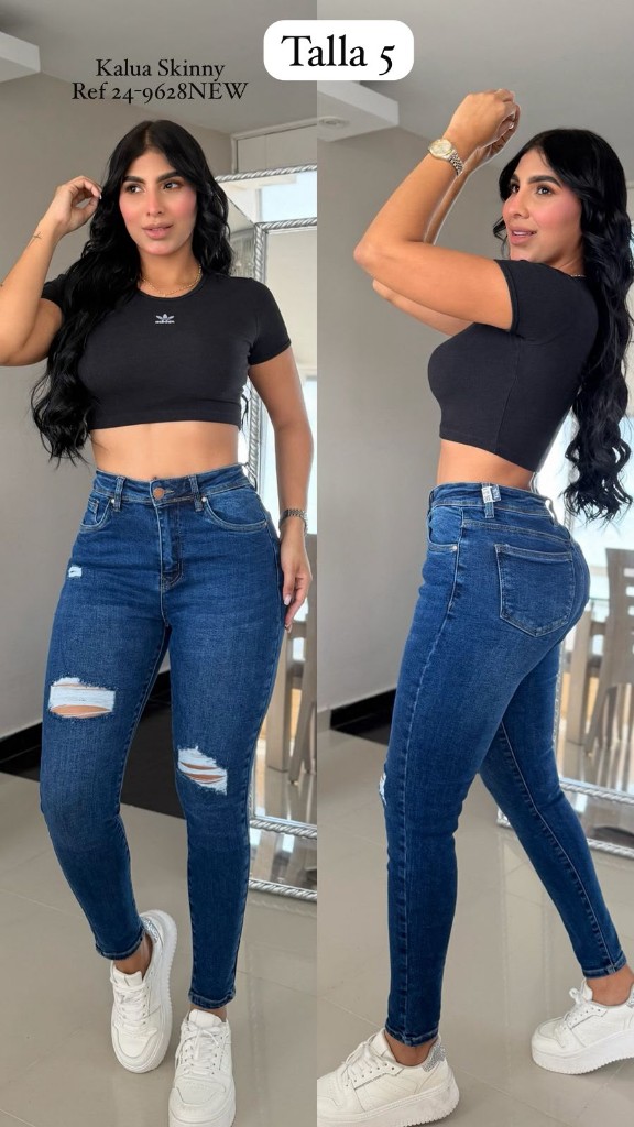 Kalua Skinny jean azul
