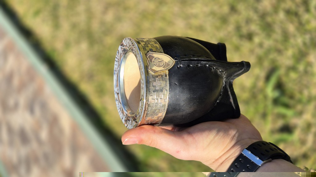 Mate imperial calabaza fútbol (RIVER)