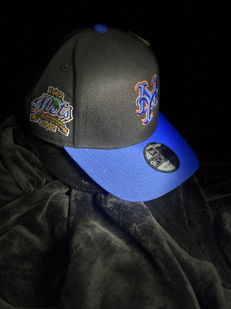 New Era Mets black/blue
