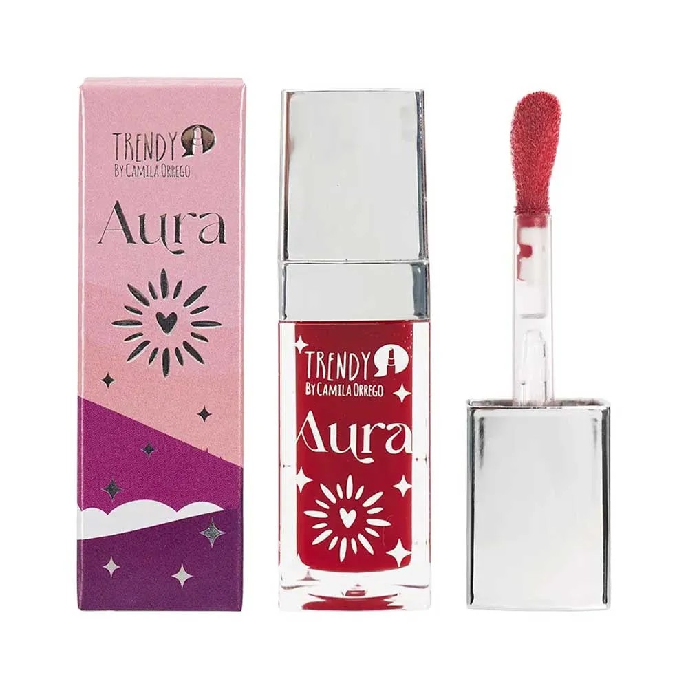 Trendy by Camila Orrego Aura labial rojo