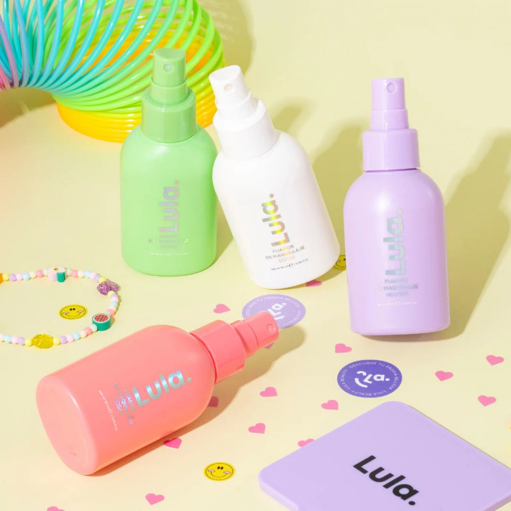 Lula atomizador spray fijador