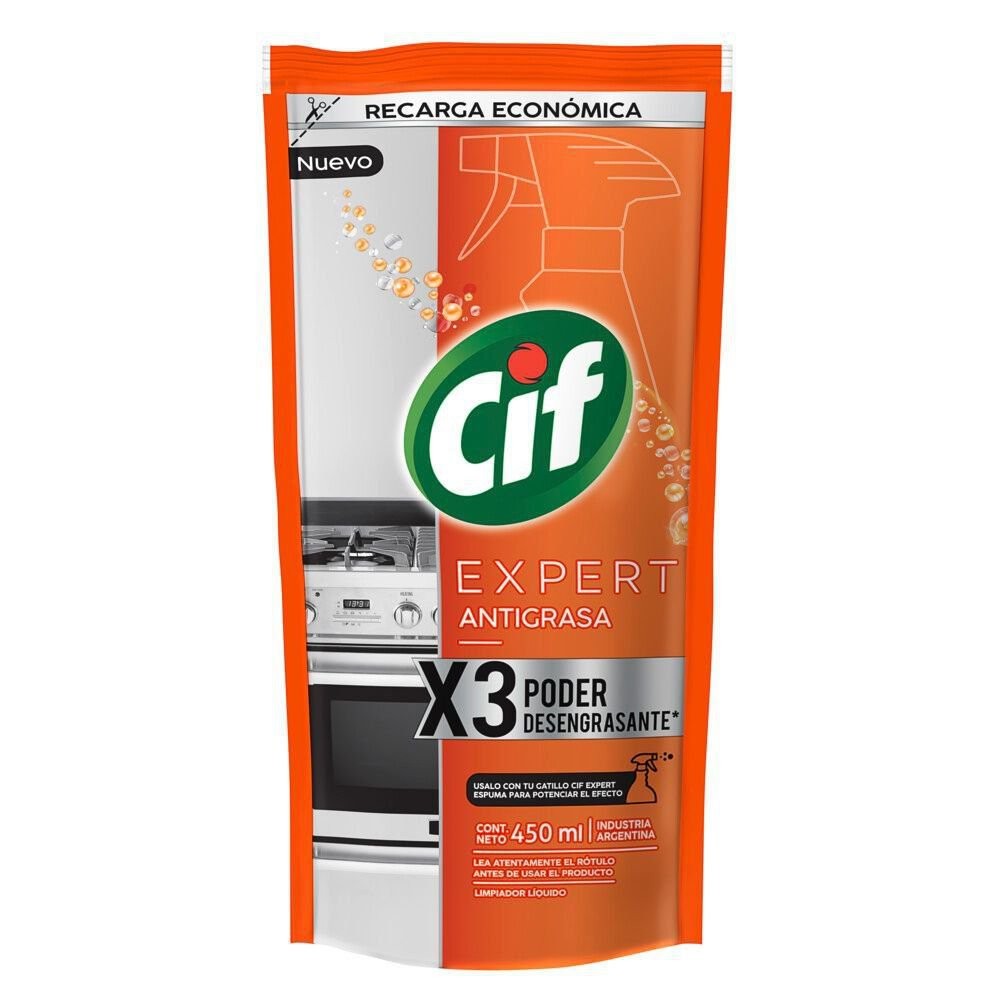 Cif Expert Antigrasa 450ml repuesto